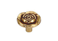 Flower style antique bronze Furniture Cabinet Knobs for house and home